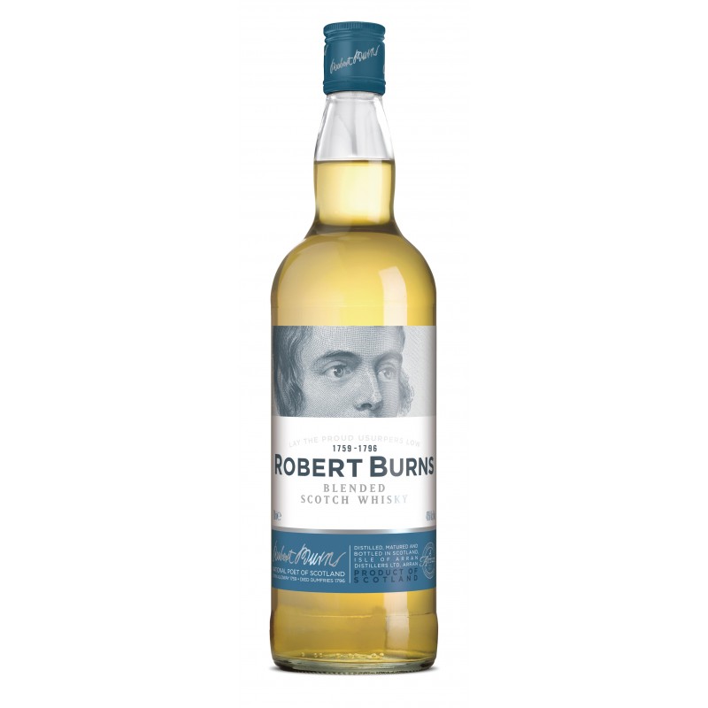 Bouteille de whisky Robert Burns