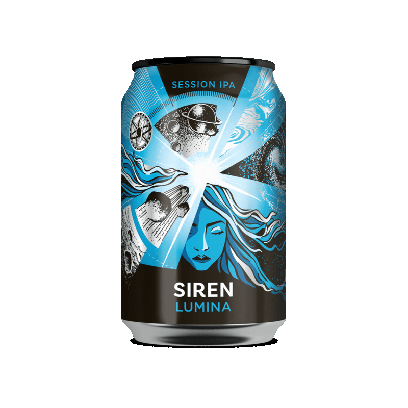 Canette de bière Siren Craft Brew Lumina