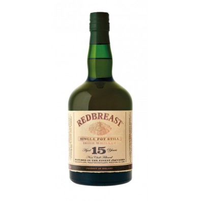 Bouteille de whisky Redbreast 15 ans