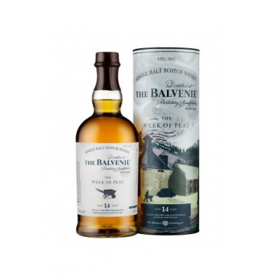 Bouteille de whisky Balvenie 14 ans Week of Peat