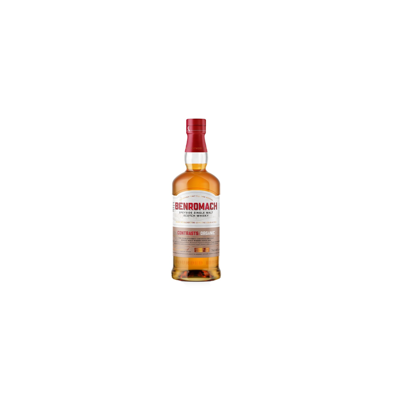 Bouteille de whisky Benromach Organic 2012