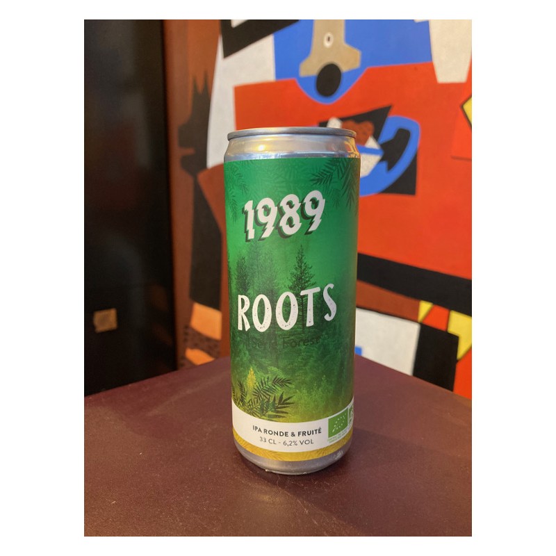 Canette de bière 1989 Roots