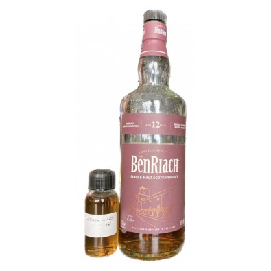 Fiole de whisky Benriach 12 ans Sherry Wood