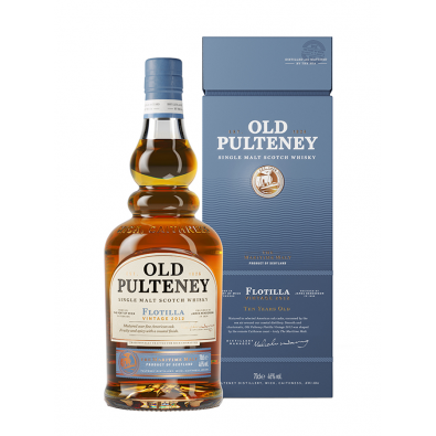 Bouteille de whisky Old Pulteney 2012 Flotilla